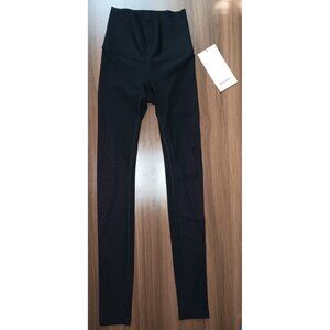 Lululemon Mapped Out High Rise Tight 28" Black / Marvel Size 2 NWT